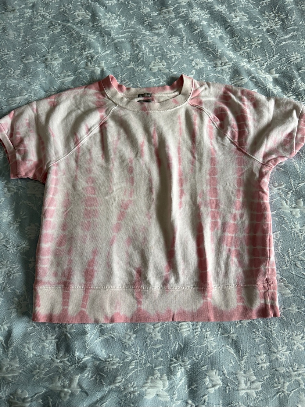 Women’s Gap sweats short sleeve Pink Tie-Dye Top - medium